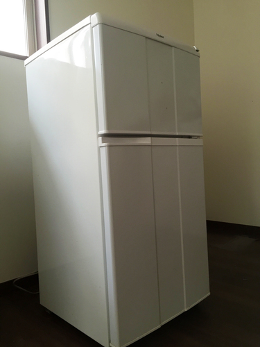 締4/12 12:00◆３点セット◆Haier 冷凍冷蔵庫（98L）、洗濯機(38L)、電子レンジ(17L)　(2009年製)
