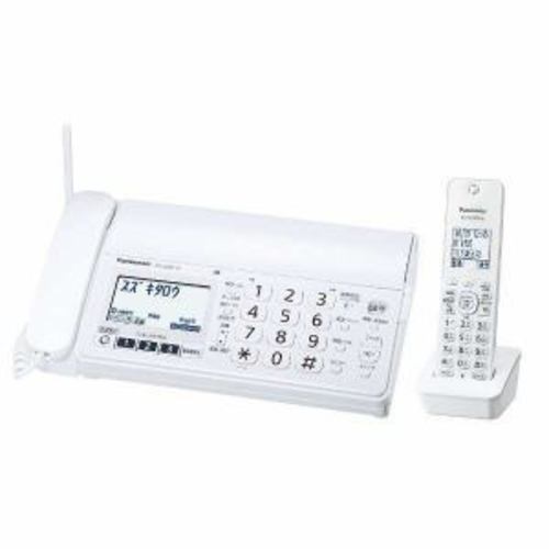 パナソニック KX-PZ200DL-W デジタルコードレス普通紙FAX ホワイト 8436円