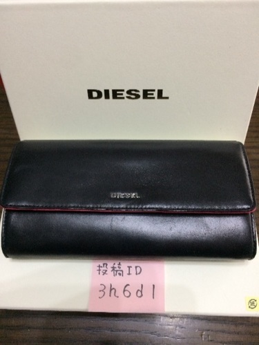 値下げ‼️新品未使用 正規品 DIESEL ディーゼル 長財布