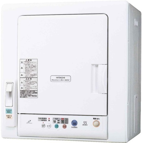 ☆\tHITACHI 日立 DE-N60WV 6kg 衣類乾燥機 ヒーター\u0026風乾燥の2Way 乾燥◆エアハッチで、すばやく、やさしく乾燥 新品