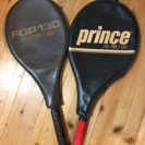 硬式テニスラケット2本ジュニア
