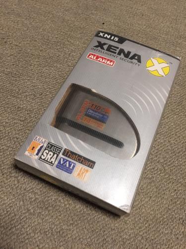 XENA XN15 アラーム付ディスクロック 美品
