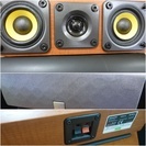 デノン ホームシアターシステム DENON DHT-M330 木目調 美品