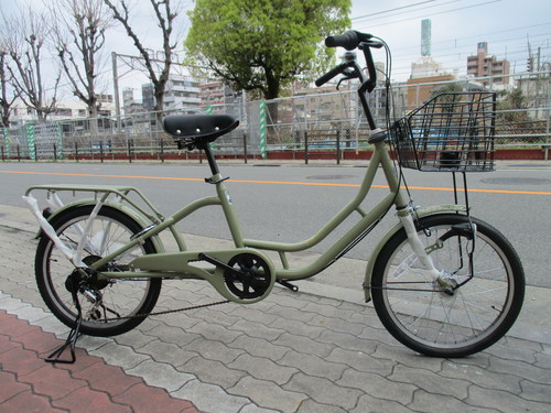 ♪ジモティー特価♪子供乗せ自転車　ＳＯＧＯ　３人（幼児２人）乗り対応　アウトレット１台限り！！　新大阪　サイクルキッズ