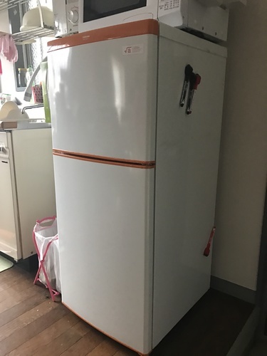 【冷蔵庫】120L；7000円