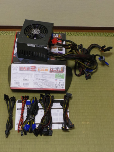 値下げ致します 自作パソコン向け 電源ユニット 700W G-TUNE ケース+