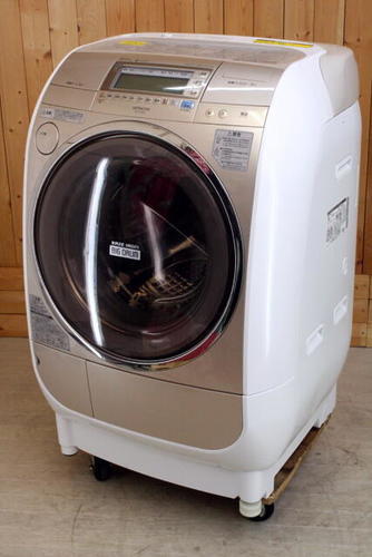 日立 10kg ドラム式洗濯乾燥機 ビッグドラム BD-V3200R ヒートリサイクル