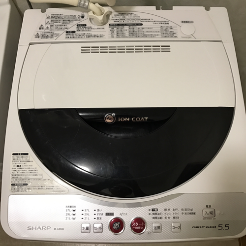 SHARP5.5イオンコート洗濯機