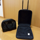 旅行用コンパクトスーツケース＋バッグ