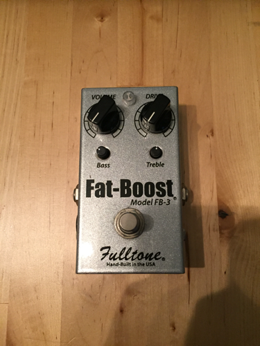 full tone Fat Boost FB-3 (エフェクター・オーバードライブ)