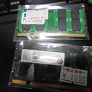ノートパソコン用　メモリ　DDR2 2GB 2枚　1枚1890円