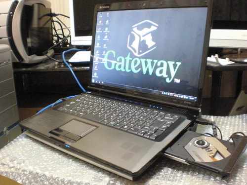 ノートパソコン 中古 Gateway M-2410j Windows7 メモリ3GB