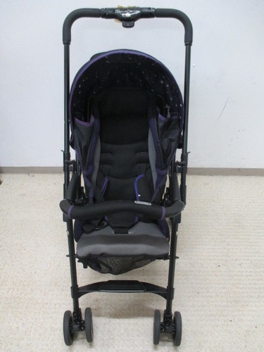 (I-873) ベビーバギー Richell ブラック系 ※作動確認済品・中古品