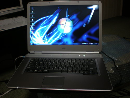 ノートパソコン NEC VersaPro Windows7 32Bit メモリ3GB