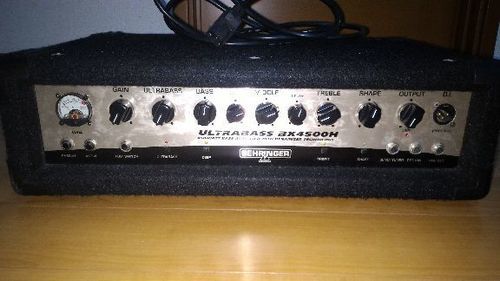 BEHRINGER ULTRABASS BX4500 450w ベースヘッドアンプ