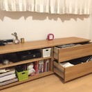無印良品 テレビ台 幅１５０×奥行４０×高さ４６．５ｃｍ