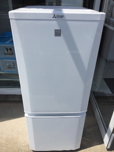 三菱  2ドア冷蔵庫  146L 2016年製  美品