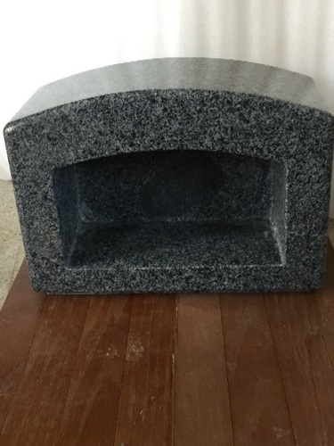 新品！お墓の香炉 御影石