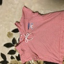 ミキハウス、セーラー服型Tシャツ、110cm