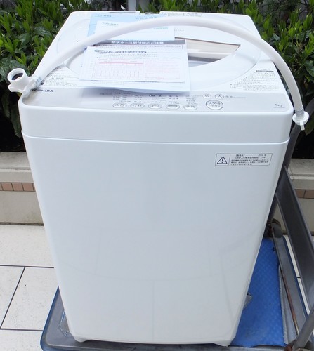 ☆\t東芝 TOSHIBA AW-5G3 5.0kg 全自動電気洗濯機◆パワフル浸透洗浄で驚きの白さ