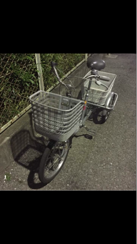 【中古】大人用三輪車