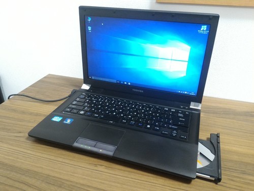 お取引中)SSD Core-i5 ﾒﾓﾘ4G Office2016 超高速Windows10ノートPC /Core-i5/4GB/120GB/DVD-RW/無線LAN/Kingsoft Office2016 [東芝 Dynabook R741]
