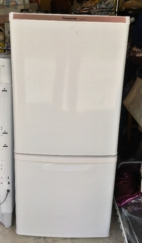 2ドア冷凍冷蔵庫 2015年製 パナソニック NR-B147W-W