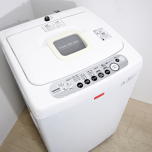【分解清掃済】 JD1 東芝 4.2kg 全自動洗濯機 AW-42SJC 一人暮らしにおすすめ高年式2011年製 [7000]