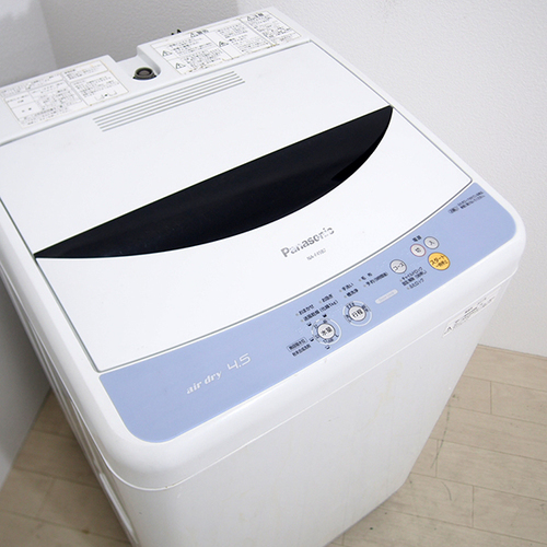 【分解清掃済】 JD3 パナソニック 4.5kg 全自動洗濯機 NA-F45B2 一人暮らしにおすすめ [7000]