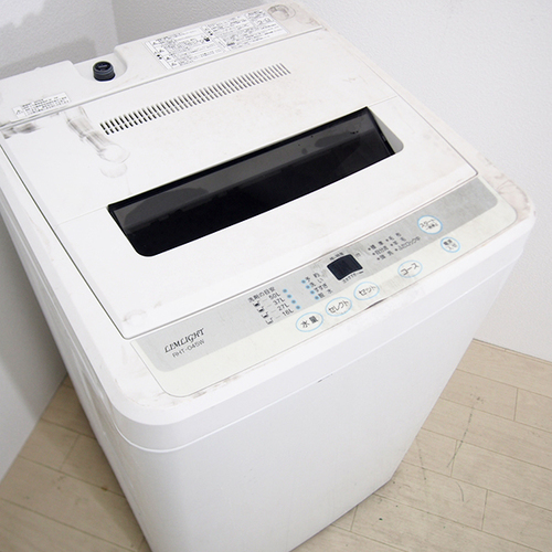 【分解清掃済】 JD4 処分特価2015年製 LIMLIGHT 4.5kg全自動洗濯機 RHT-045W ステンレス槽 [5000]