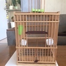 木製鳥かご竹ヒゴ