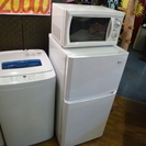 J043 冷蔵庫・洗濯機・電子レンジ 新生活応援セット REN-...