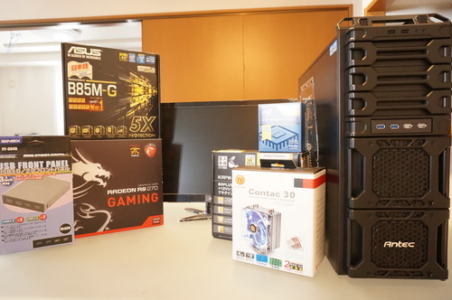 【期間限定】★自作ゲーミングPC CPU 4.5GHへお＾バークロック済み！快適にプレイできます★