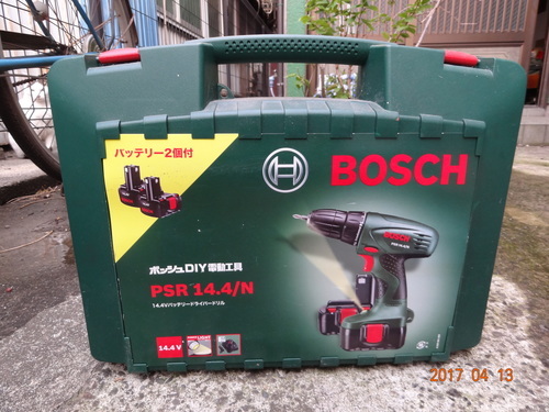 売ります　未使用品　BOSCH　ドリルドライバー　14.4ボルト　PSR14.4/N