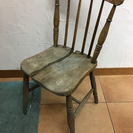 木製椅子(ワレあり