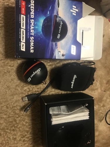 Deeper Pro ワイヤレススマート魚群探知機(Wi-Fi) Wireless Fishfinder