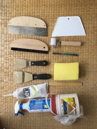 Diy 壁紙張り替え道具セット Masu 湯河原のその他の中古あげます 譲ります ジモティーで不用品の処分