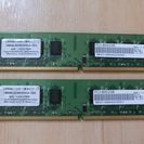 【完売しました】DDR2 SDRAM/PC2-6400(DDR2...