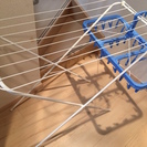 物干しラック(IKEA) と物干し用ハンガー