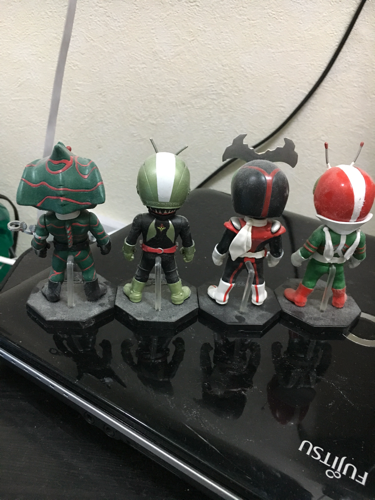 仮面ライダー ミニ フィギュア