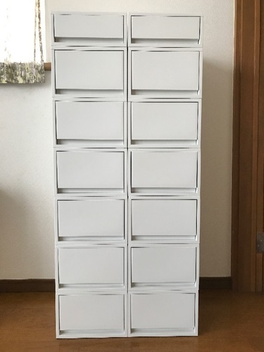 無印良品 ポリプロピレンケース 引出式 ホワイトグレー G 武蔵新城の収納家具 収納ケース の中古あげます 譲ります ジモティーで不用品の処分