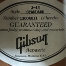 ギブソンJ45エレアコ