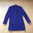 ZARAの青いコート