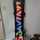「再投稿」salmon スノーボードセット　ボード長さ156cm