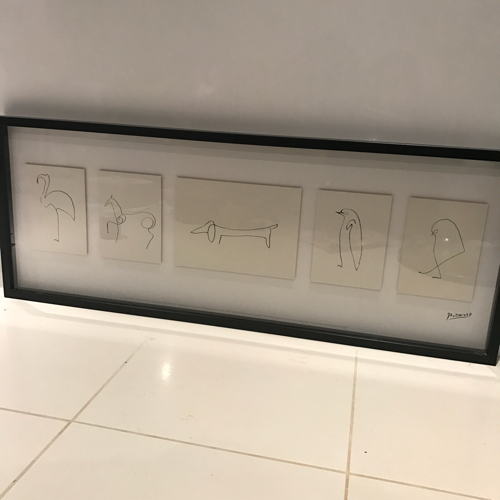 Ikea ピカソ 一筆書きアート イケア おちゃっしー 少路のインテリア雑貨 小物の中古あげます 譲ります ジモティーで不用品の処分