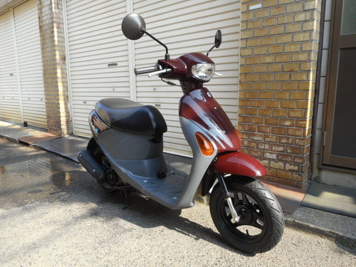 レッツ4　4スト CA45A シャッターキー付 後タイヤ新品