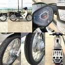 ■AA04 スーパーカブ50 FI セル付 ４速 現行型 綺麗な車両で低走行です♪■