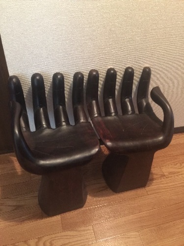 アジアン家具バリ 雑貨 手彫りハンドチェアー 椅子