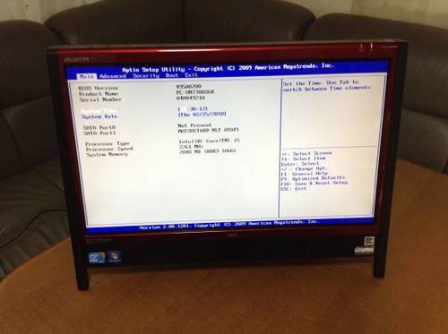 OS無 PC-VN770AS6R　VALUESTAR S 20インチ液晶一体型　ジャンク　修理用