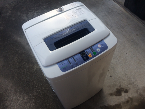 終了  haier 洗濯機 4.2kg  2013年製